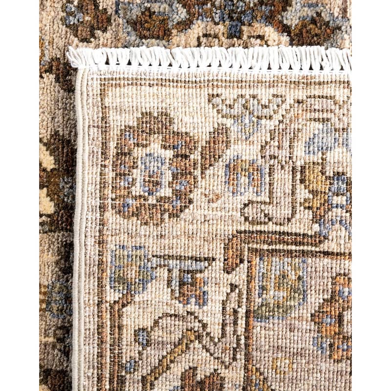 Serapi One-of-a-Kind Hand-Knotted Runner Rug - Brown, 2' 9" x 9' 9" - 2' 9" x 9' 9"