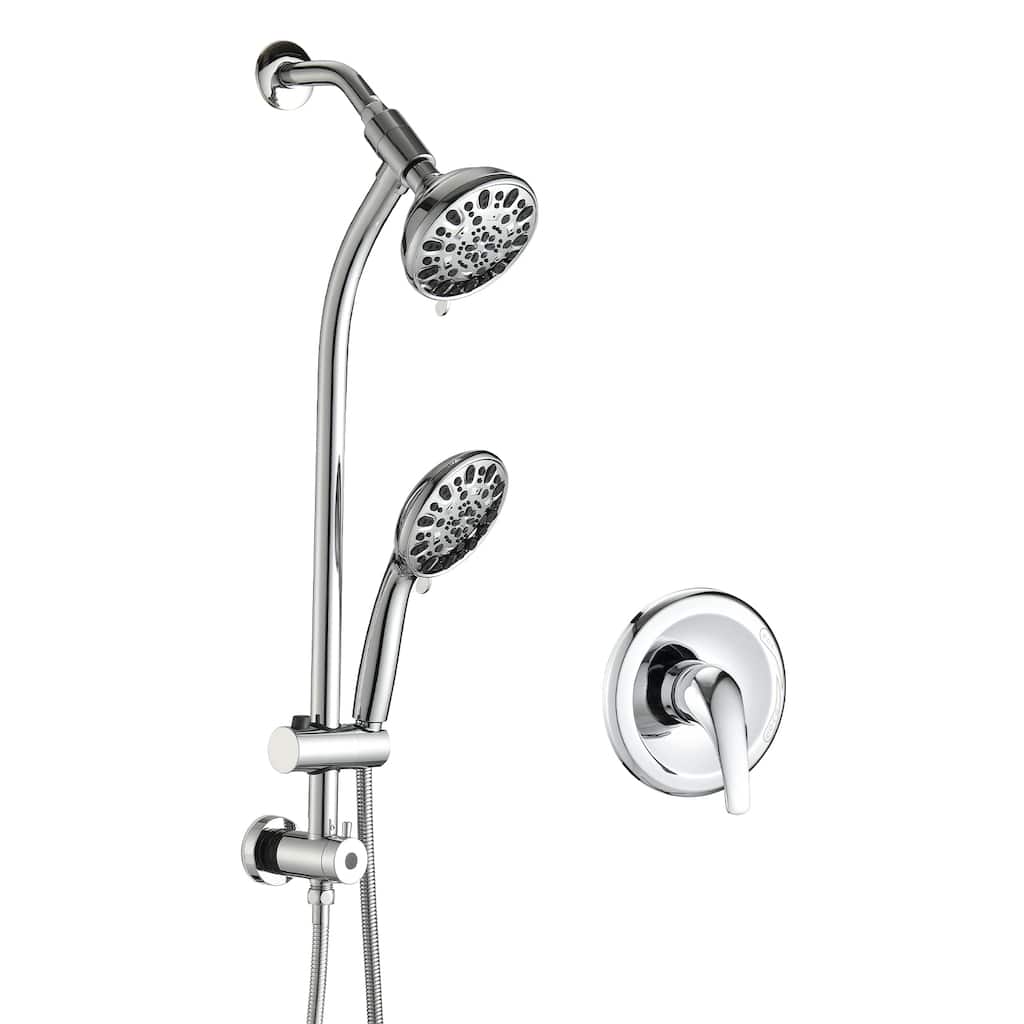 Dual Shower System with Handheld 7-Spray
