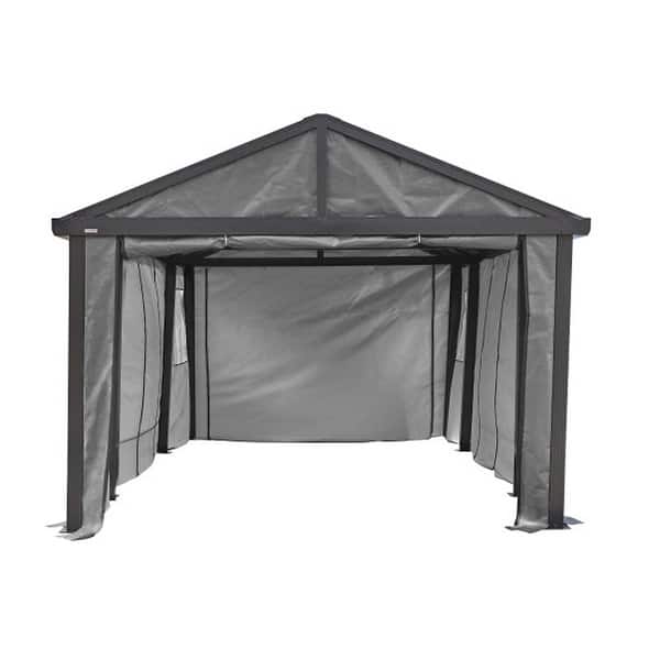 Shop Sojag Samara Outdoor Carport Enclosure Kit 12 Ft X 20 Ft