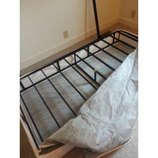 Priage by Zinus 9 inch Easy-to-Assemble Box Spring Mattress Foundation