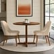preview thumbnail 39 of 49, INK+IVY Nola Upholstered Dining Side Chairs with Cutout Back design (Set of 2)