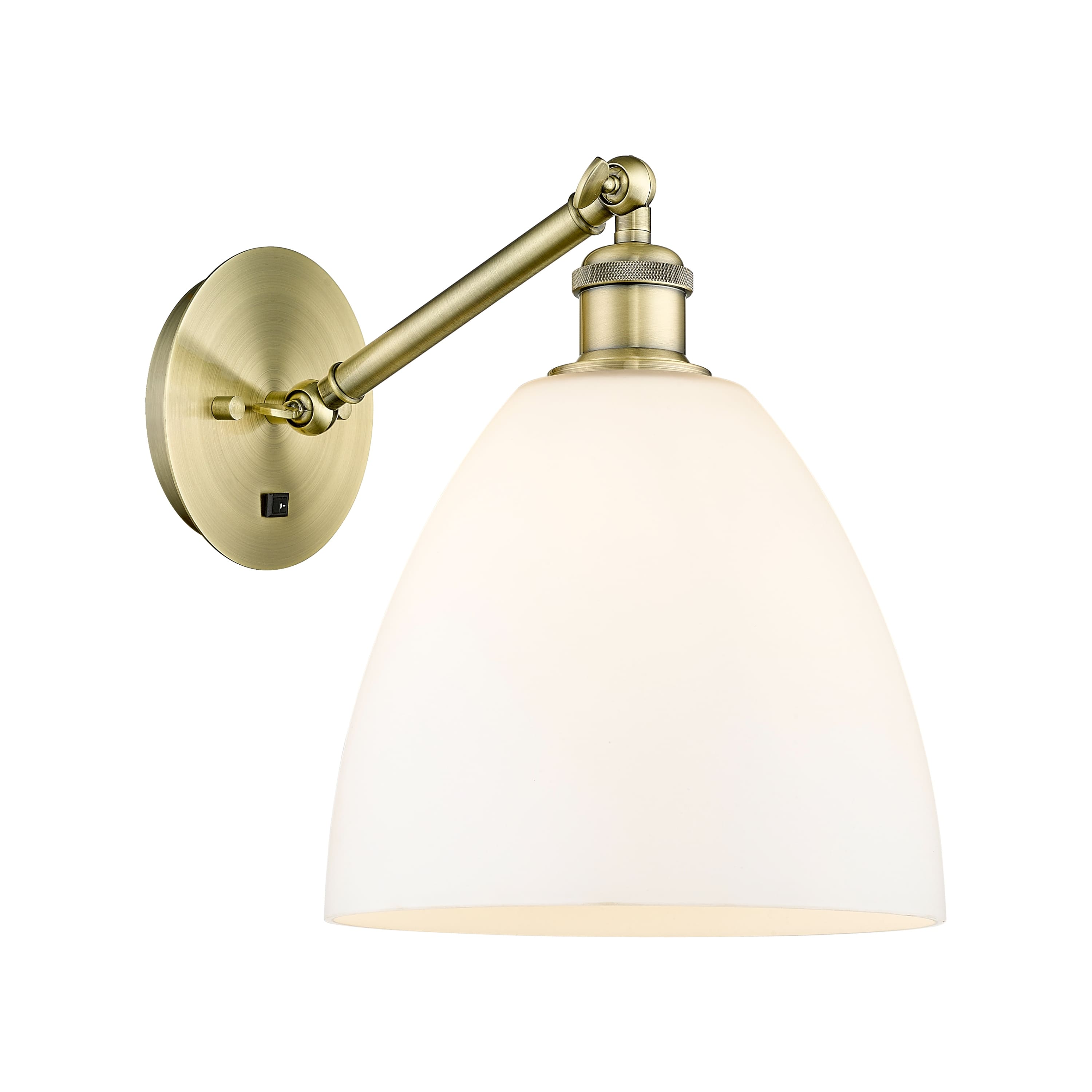 Option Antique Brass / Matte White