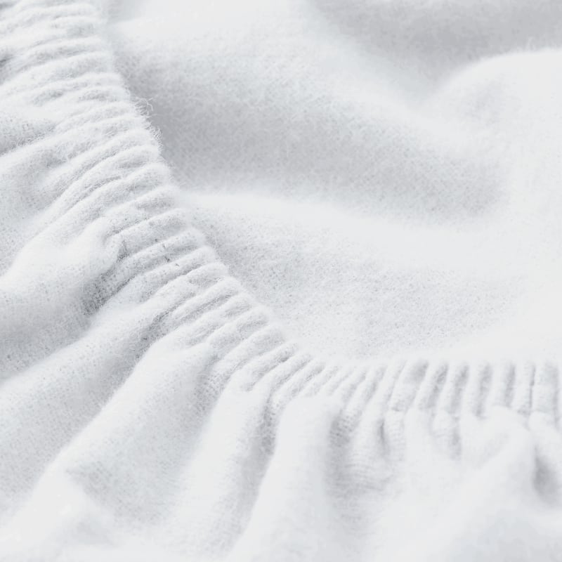 Bare Home Cotton Flannel Fitted Sheet
