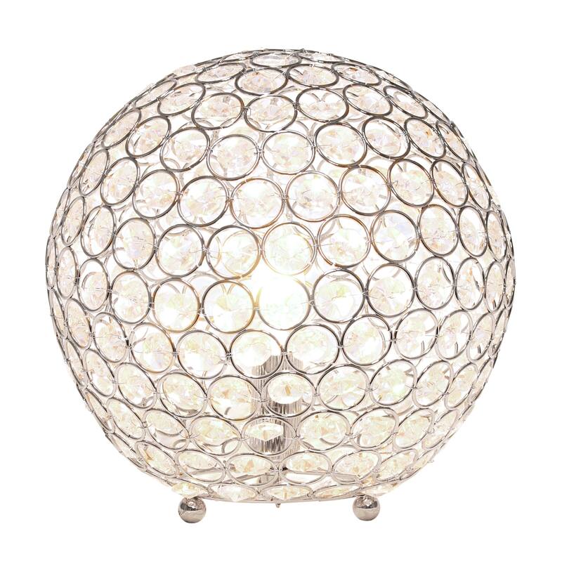 Crystal Ball Sequin Table Lamp