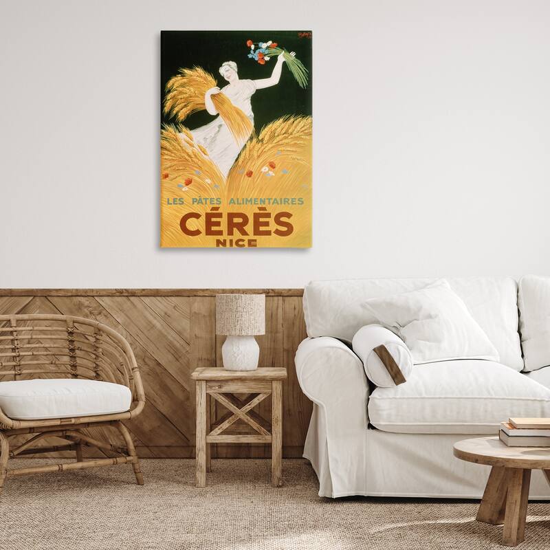 Stupell Antique Ceres Goddess Canvas Wall Art Design By Marcus Jules