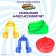 preview thumbnail 2 of 4, Marble Genius Accessory, Stable Bases Add-On Set for Kids Ages 4+, 4 pieces