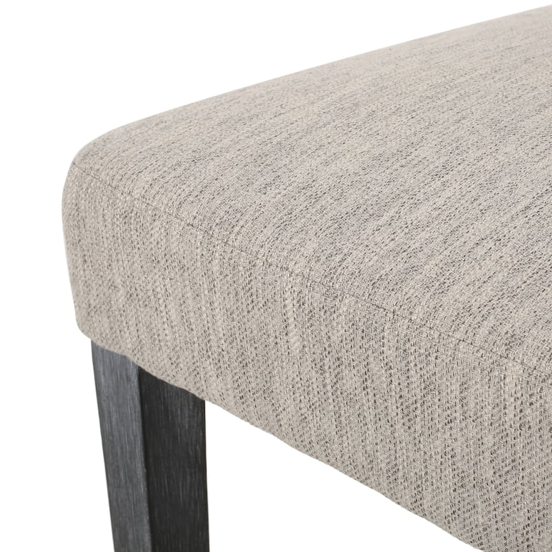 Modern Set of 2 Dining Chairs with Fabric Cushioned Seat Backrest, Solid Wood Frame for Dining Room Living Room and Bedroom