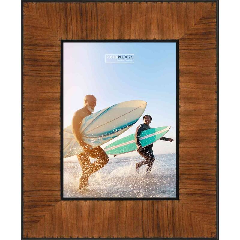 20x27 Contemporary Honey Pecan Complete Wood Picture or Puzzle Frame