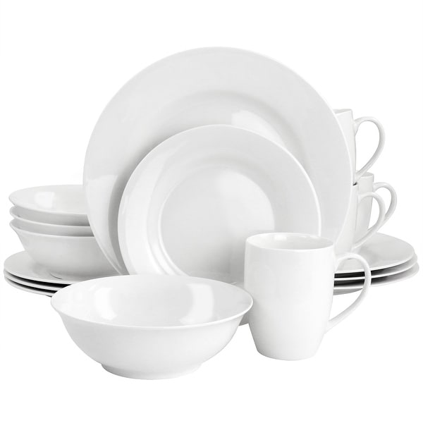 Gibson white dinnerware sales sets