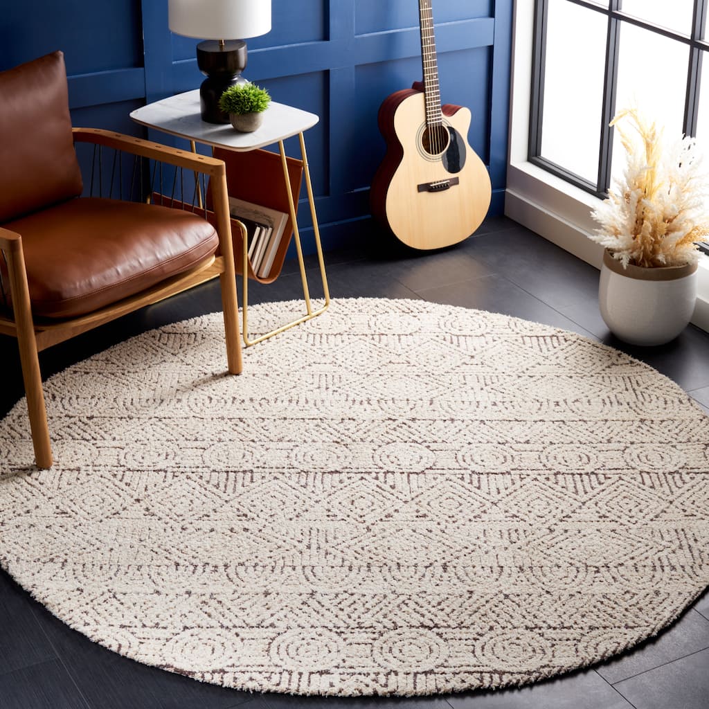 SAFAVIEH Selvije Delila Classic Vintage Aztec Cotton Rug