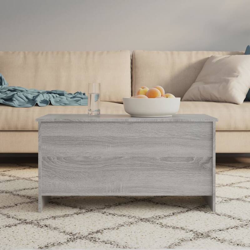 vidaXL Coffee Table Lift Top End Table Accent Side Sofa Table Engineered Wood - 40.2"x21.9"x20.7"