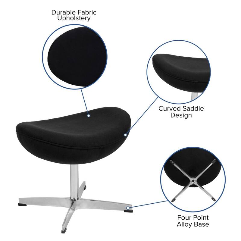 Saddle Ottoman - Footrest