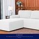 preview thumbnail 67 of 79, Subrtex 2-Piece L Shape Sofa Cover Stretch Sectional Left Chaise Cover