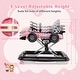 preview thumbnail 10 of 38, Gymax 4-in-1 Baby Push Walker Activity Center w/3-Level Adjustable