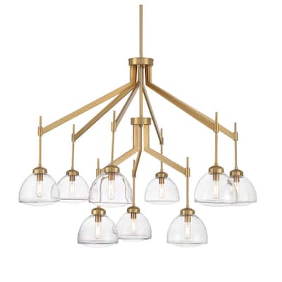 Savoy House 1-9842-9 Corbin 9 Light 41" Wide Abstract Chandelier
