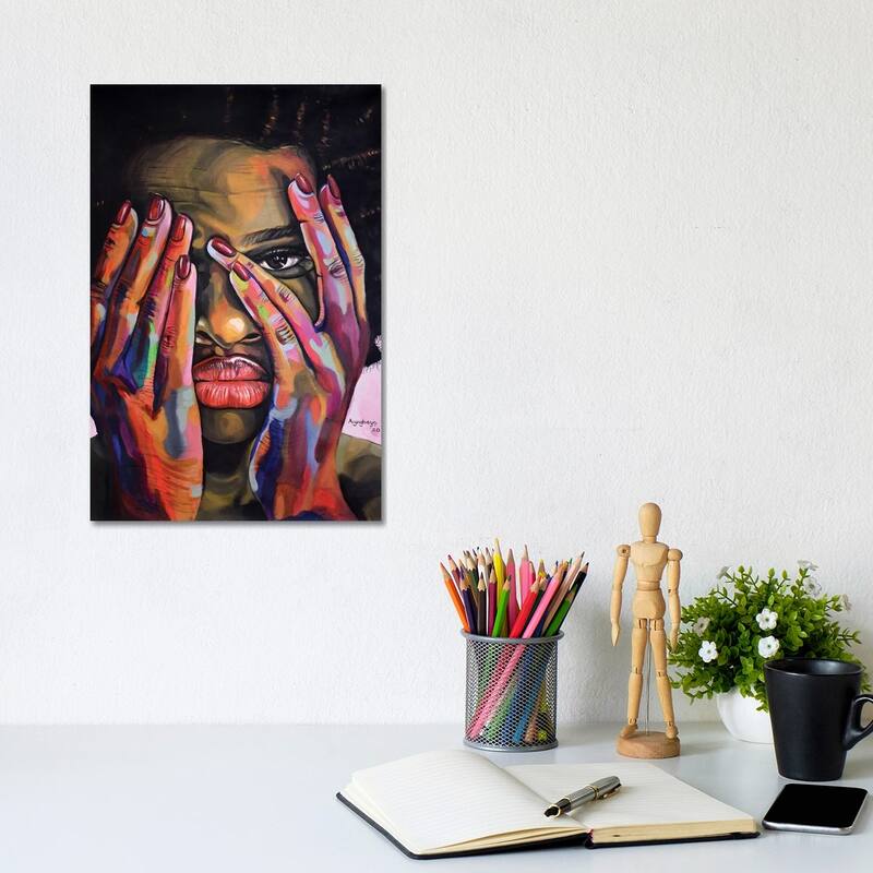 iCanvas "My Peregrinations" by Damola Ayegbayo Canvas Print - 12x8x0.75