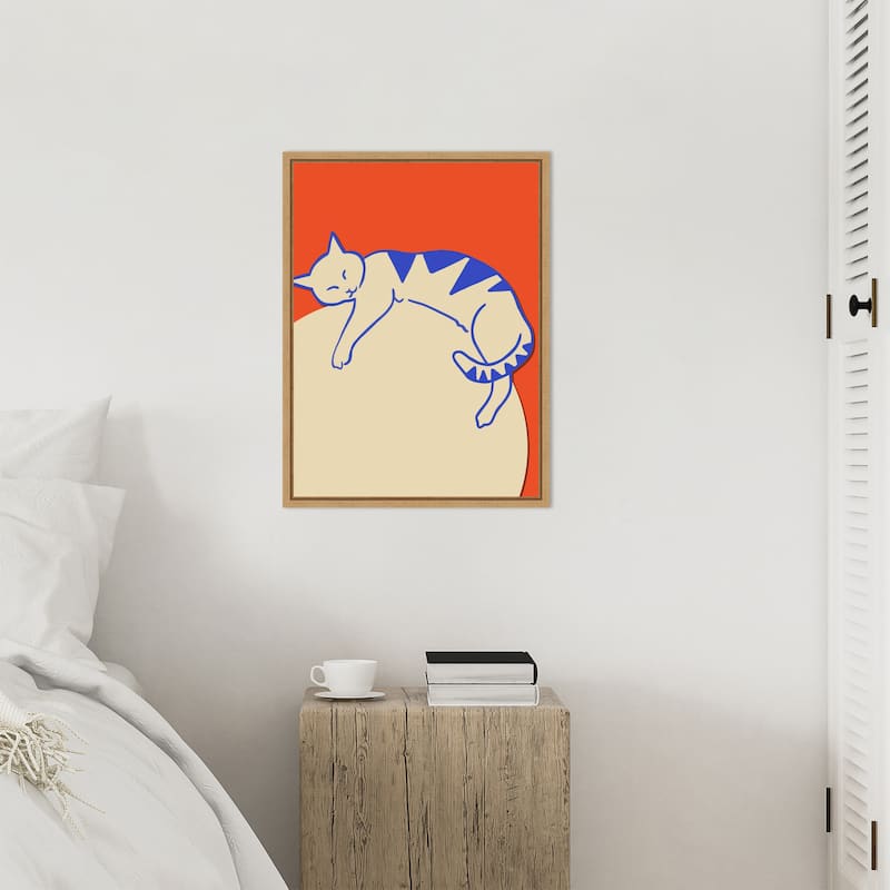 Catalyst by Uma Gokhale Framed Canvas Wall Art