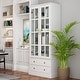 preview thumbnail 3 of 11, 70.1" Storage Cabinet Display Cabinet Kitchen Pantry Cabinet, Cupboard