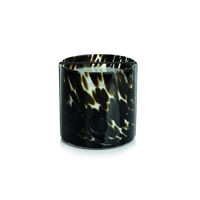 AG Opal Glass 3-Wick Candle Jar, Black Fig Vetiver