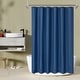 preview thumbnail 6 of 74, Waterproof PEVA 6G Shower Curtain Liner 72"Wx72"L - Navy