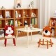 preview thumbnail 2 of 16, 3PCS Kid Wood Toddler Table and Chair Set