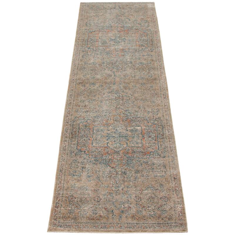 ECARPETGALLERY Bahama Heriz Transitional Rug