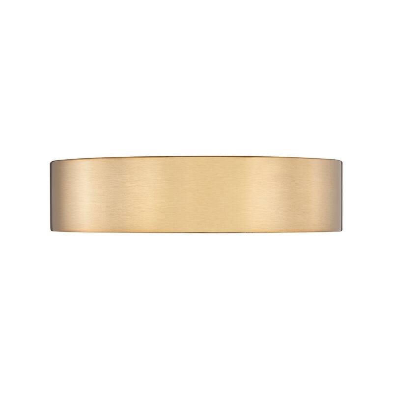 Z-Lite 1014F12-LED Kawan 12" Wide Flush Mount Drum Ceiling Fixture