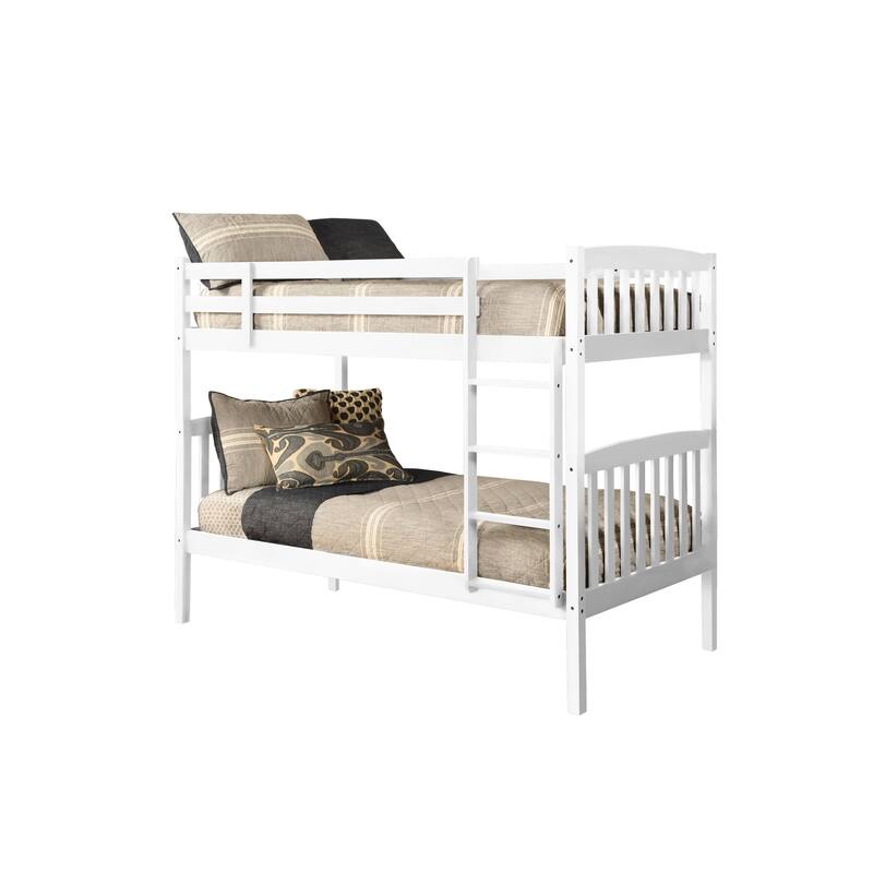 Somette Claire Twin over Twin Bunk Bed (Mattresses Not Included)