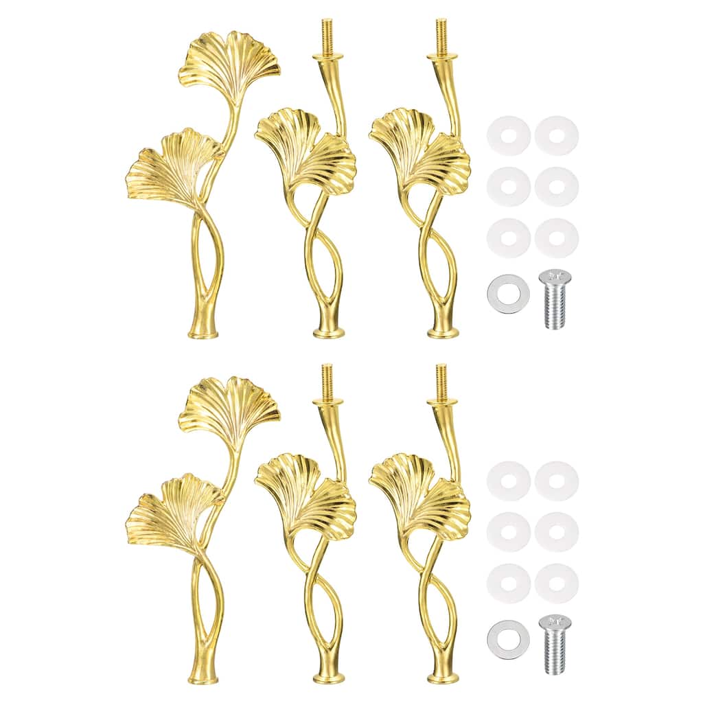 2 Set 3-Tier Cupcake Stand Hardware Fittings for Cake Stand, Blossom Gold