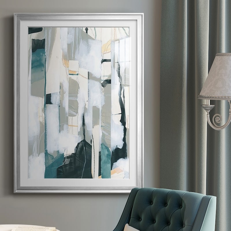 Sea Cavern Strata I Premium Framed Print - Ready to Hang