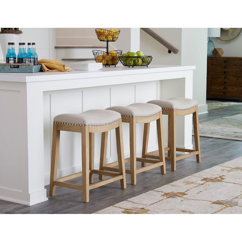Linen Counter Stool