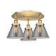 Option Brushed Brass / Light Smoke