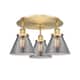 Option Brushed Brass / Light Smoke