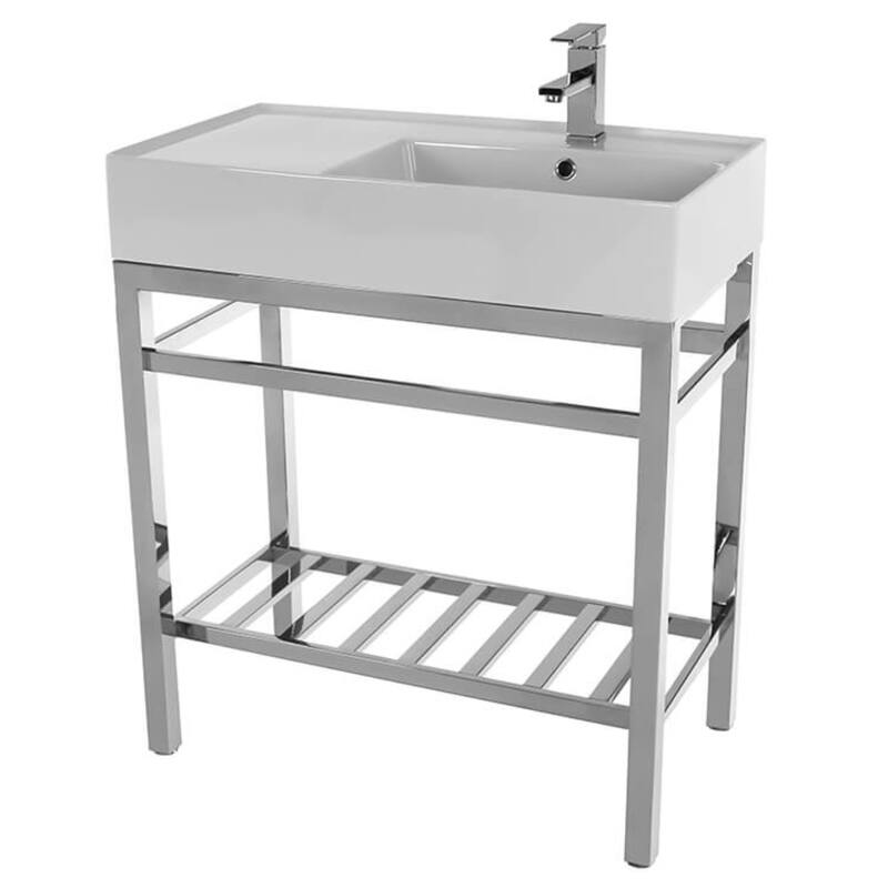 Nameeks Scarabeo 5118-CON2-One Hole Teorema 2 31-7/8" Rectangular