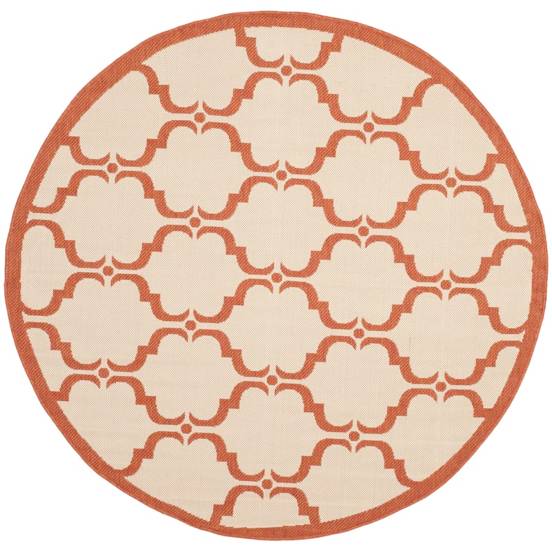 SAFAVIEH Courtyard Charleen Indoor/ Outdoor Waterproof Patio Backyard Rug