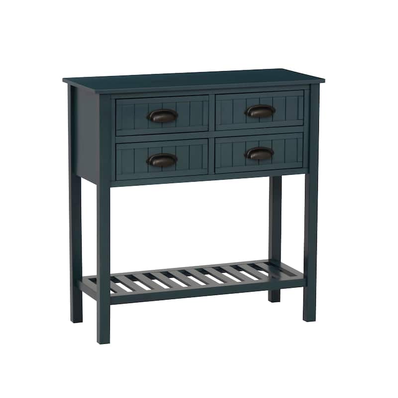 Crestway Antique Solid Wood Entryway Console Table