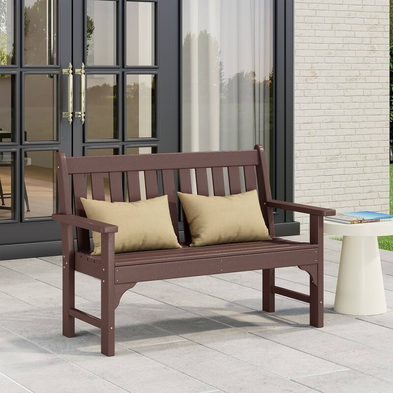 Laguna Poly 51 Inch Garden Bench