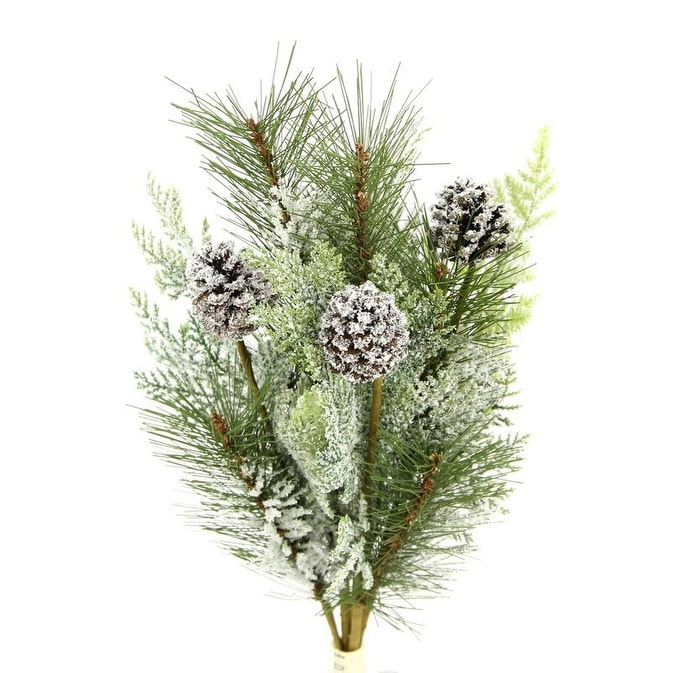 WinterFrost Pinecone Seasonal Mixed Spray