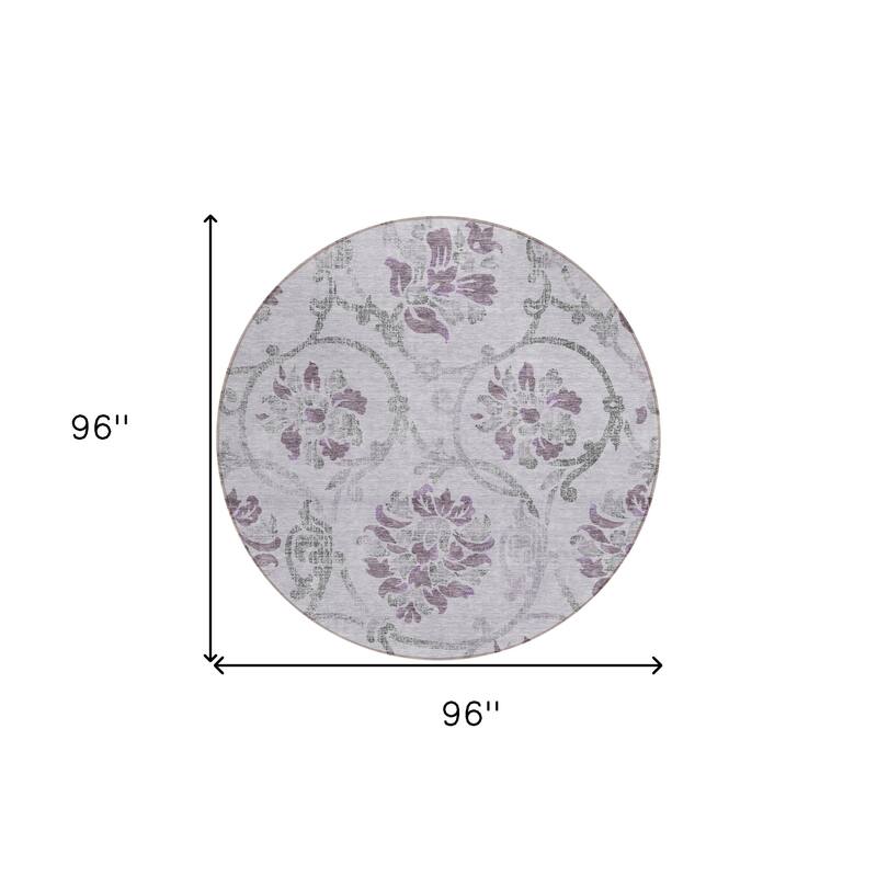 HomeRoots Floral Traditional Rectangle Outdoor Rug