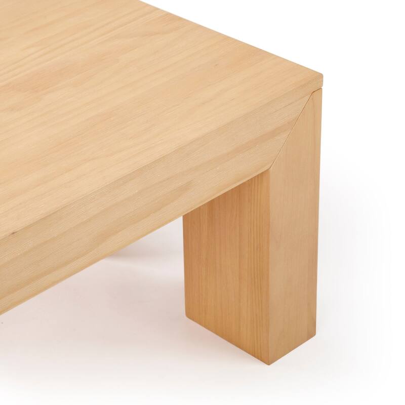 Plank and Beam Modern Rectangular Coffee Table - 48" x 24"