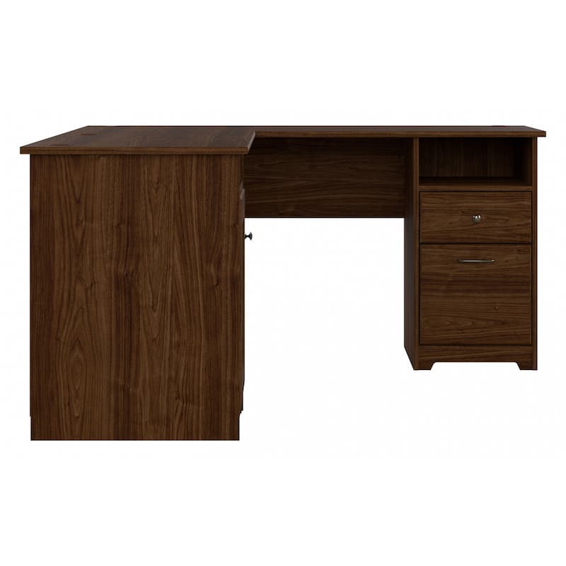 Cabot 60W L Shaped Computer Desk with Storage by Bush Furniture
