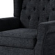 preview thumbnail 63 of 77, Button Tufted Armchair Wingback Wood legs Accent Chairs (Set of 2)