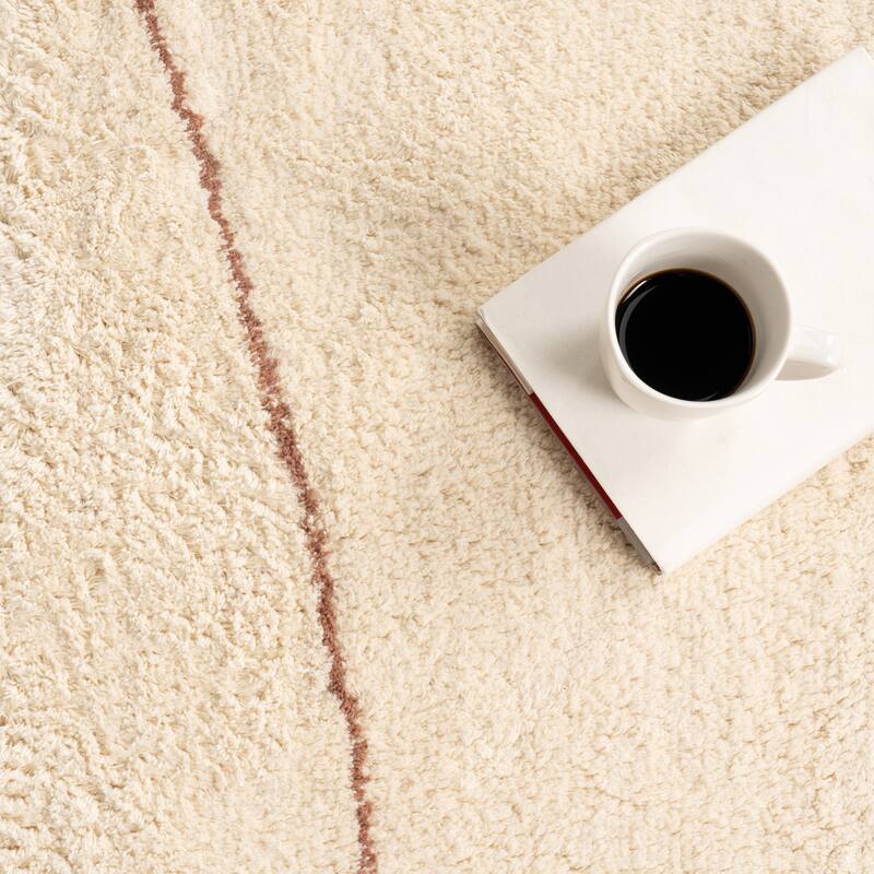 Nuloom Deepika Contemporary Abstract Cotton Area Rug