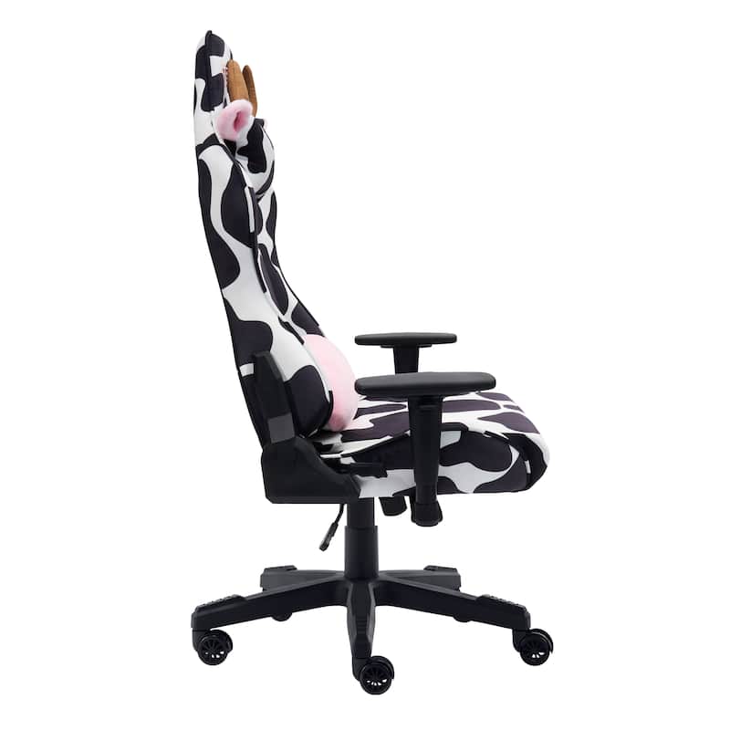 Cow Print Series Gaming Chair for Office Room,Living Room