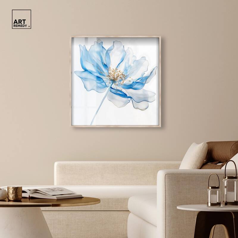 Glacier Ghost Blossom Shadowbox by Art Remedy