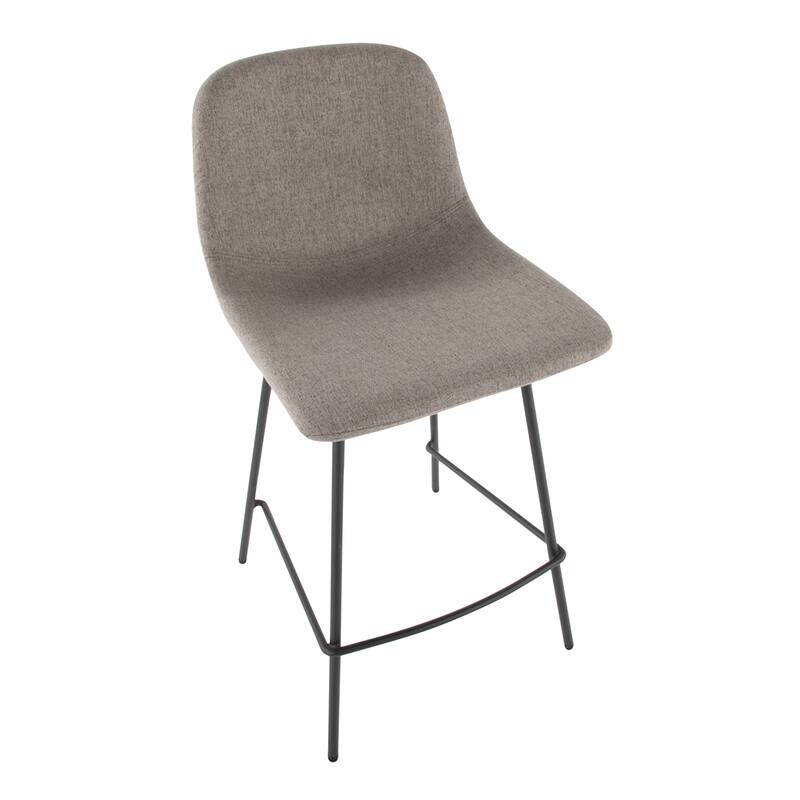 Silver Orchid Riona Counter Height Bar Stool - Set of 2