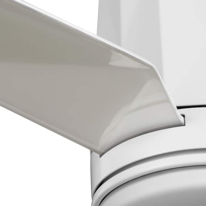 Bixby Collection 60" Indoor Outdoor Three-Blade White Ceiling Fan - 10.030" x 30.980" x 9.440"
