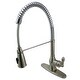 preview thumbnail 6 of 5, Kingston Brass American Classic Single-Handle Pre-Rinse Kitchen Faucet