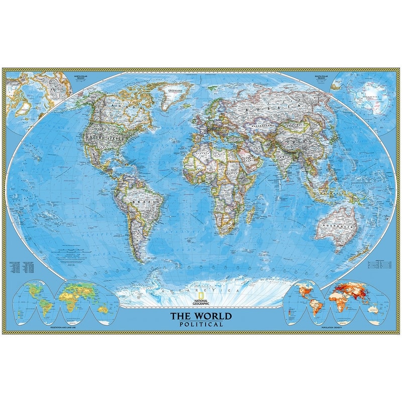 Komar The World Political Wall Mural