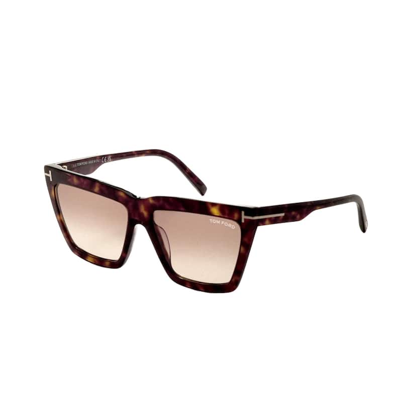 Tom Ford Women's 56mm Dark Havana Sunglasses FT1110-52F-56
